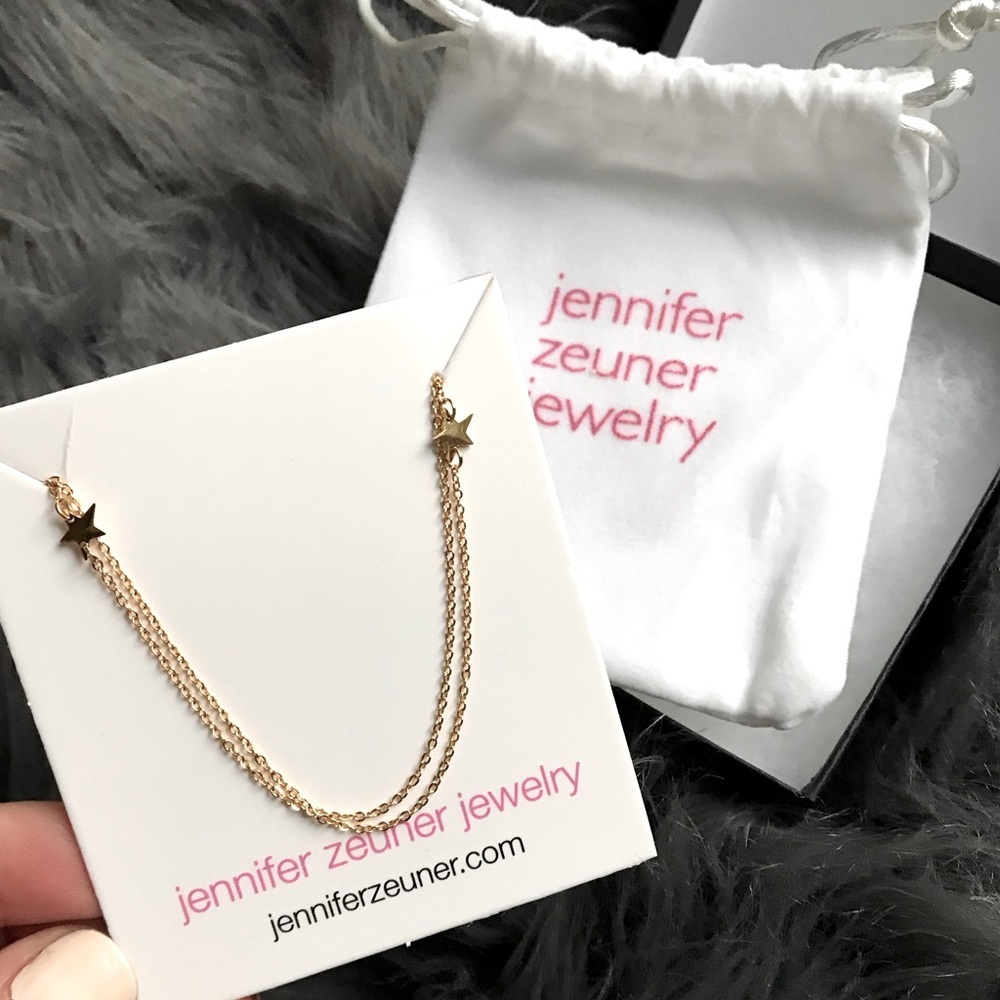 NWT 🤩 JENNIFER ZEUNER STAR NECKLACE